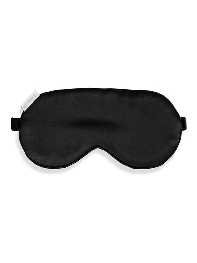 Sleepy Silk, Silk Eye Mask - Midnight Black Silk Sleep Mask (SS-EM-BK00), Silky Tots Silk Eye Mask, Slip Sleep Mask, SHHH Silk Silk Eye Mask