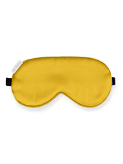 Sleepy Silk, Silk Eye Mask - Mustard Yellow Silk Sleep Mask (SS-EM-YE00), Silky Tots Silk Eye Mask, Slip Sleep Mask, SHHH Silk Silk Eye Mask