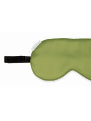 Sleepy Silk, Silk Eye Mask - Olive Green Silk Sleep Mask (SS-EM-GN00), Silky Tots Silk Eye Mask, Slip Sleep Mask, SHHH Silk Silk Eye Mask