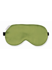 Sleepy Silk, Silk Eye Mask - Olive Green Silk Sleep Mask (SS-EM-GN00), Silky Tots Silk Eye Mask, Slip Sleep Mask, SHHH Silk Silk Eye Mask