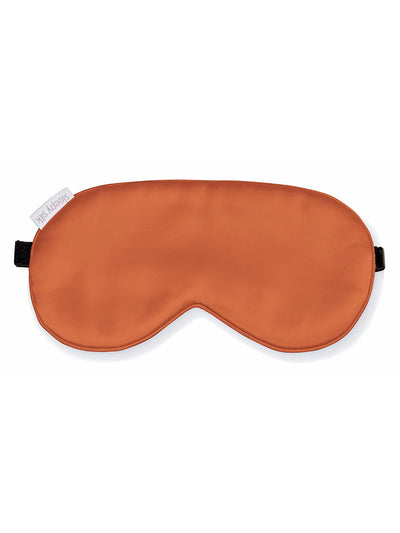 Sleepy Silk, Silk Eye Mask - Terracotta Brown Silk Sleep Mask (SS-EM-BR00), Silky Tots Silk Eye Mask, Slip Sleep Mask, SHHH Silk Silk Eye Mask