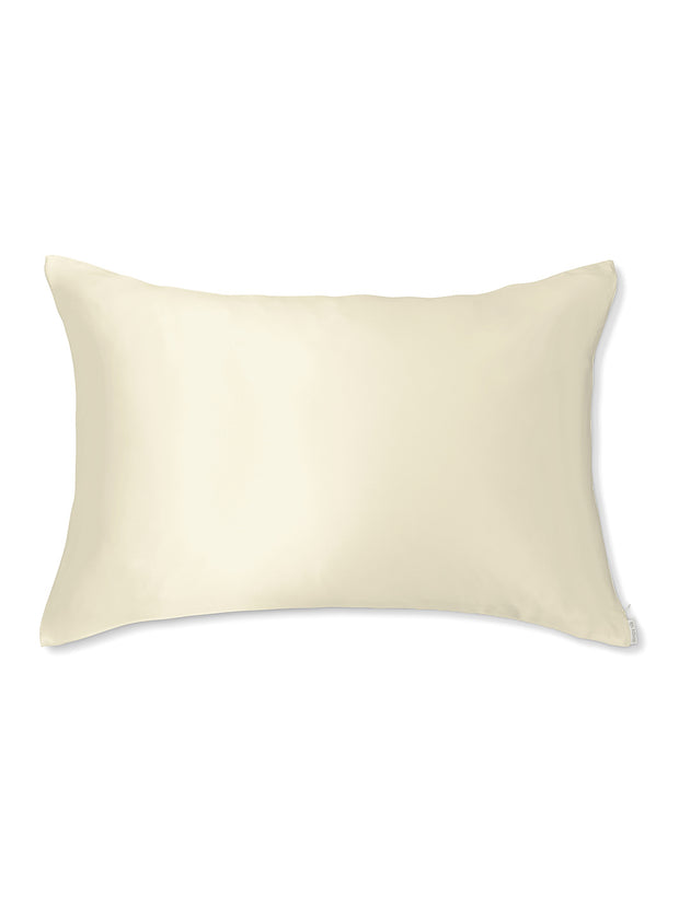 Sleepy Silk, Silk Pillowcase - Macaron Beige Cream (SS-PC-CR00), Silky Tots Double Sided Silk Pillow Slip, Pawda Baby 100% Mulberry Silk Junior or Adult Pillow Case, Slip Pillowcase, SHHH Silk Silk Pillowcase, Blissy SIlk Pillowcase