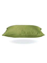 Sleepy Silk, Silk Pillowcase - Olive Green (SS-PC-GN00), Silky Tots Double Sided Silk Pillow Slip, Pawda Baby 100% Mulberry Silk Junior or Adult Pillow Case, Slip Pillowcase, SHHH Silk Silk Pillowcase, Blissy Silk Pillowcase