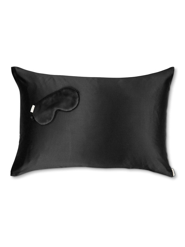 Sleepy Silk, Silk Pillowcase + Silk Eye Mask Set - Midnight Black Silk Sleep Mask (SS-PE-BK00), Silky Tots Silk Pillow Slip + Silk Eye Mask, SLIP Beauty to Go! Travel Set, SHHH Silk Travel Set, Blissy Silk Pillowcase