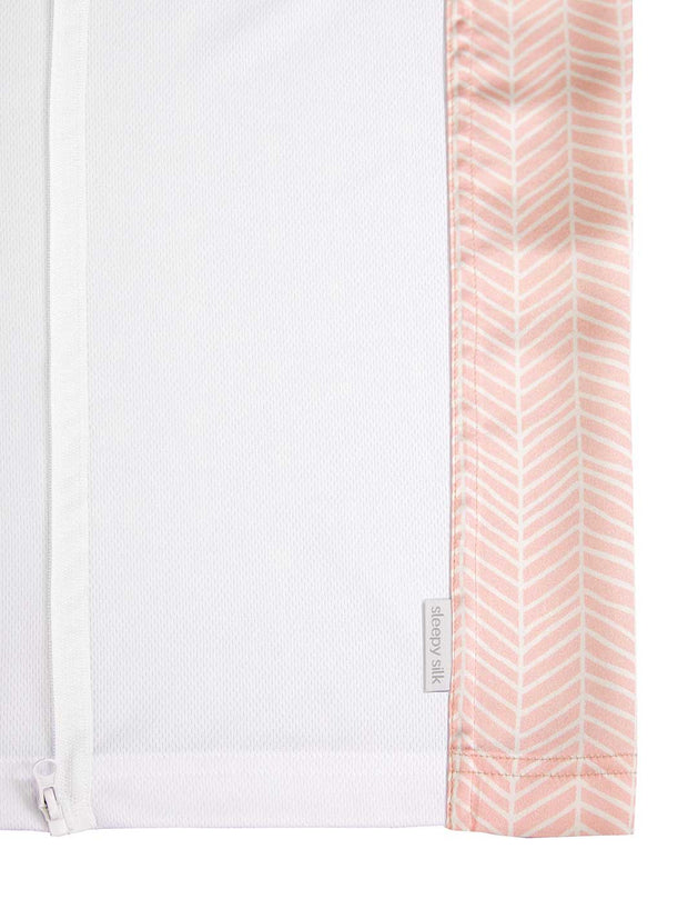 Sleepy Silk, Silk Sleeve for Cots / Cribs - Blush Herringbone Pink - pattern (SS-CS-PK01) for baby hair loss and baby bald spots, Silky Tots Silk Cot Slip, Pawda Baby 100% Mulberry Silk Cot Semi Sheet, Monday Silks, Baby Tresses Cot Bed Sheet