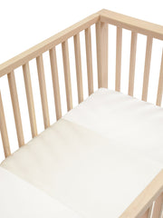 Silk Sleeve for Cots / Cribs - Ivory