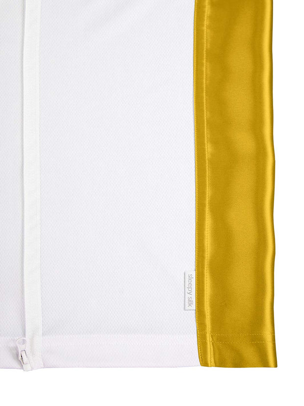 Sleepy Silk, Silk Sleeve for Cots / Cribs - Mustard Yellow (SS-CS-YE00) for baby hair loss and baby bald spots, Silky Tots Silk Cot Slip, Pawda Baby 100% Mulberry Silk Cot Semi Sheet, Monday Silks, Baby Tresses Cot Bed Sheet
